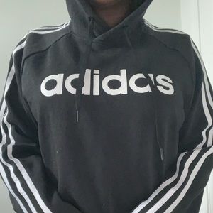Black adidas hoodie